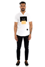 The White " V-Shirt " #1